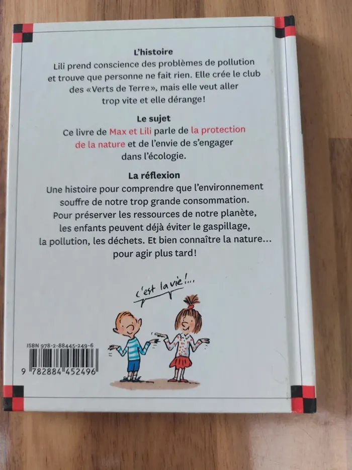 Livre Lili veut protéger la nature - photo numéro 2