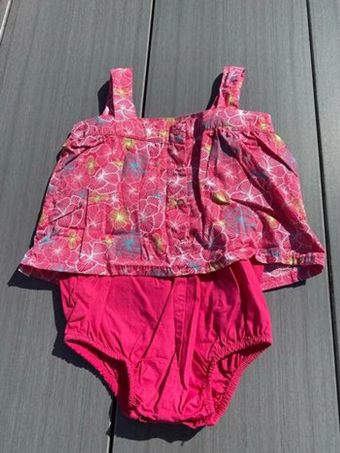 Barboteuse été fille 24 mois Sergent Major - photo numéro 4