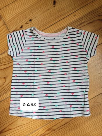 Tee-shirt manches courtes (2 ans)