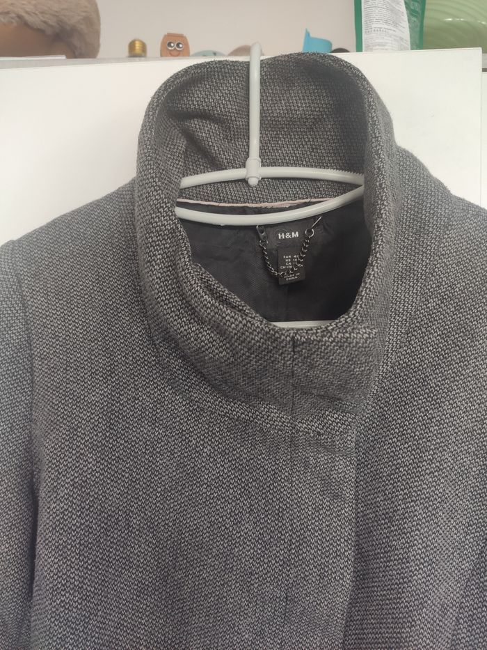 H&M blouson veste 40 % laine 40 - photo numéro 2
