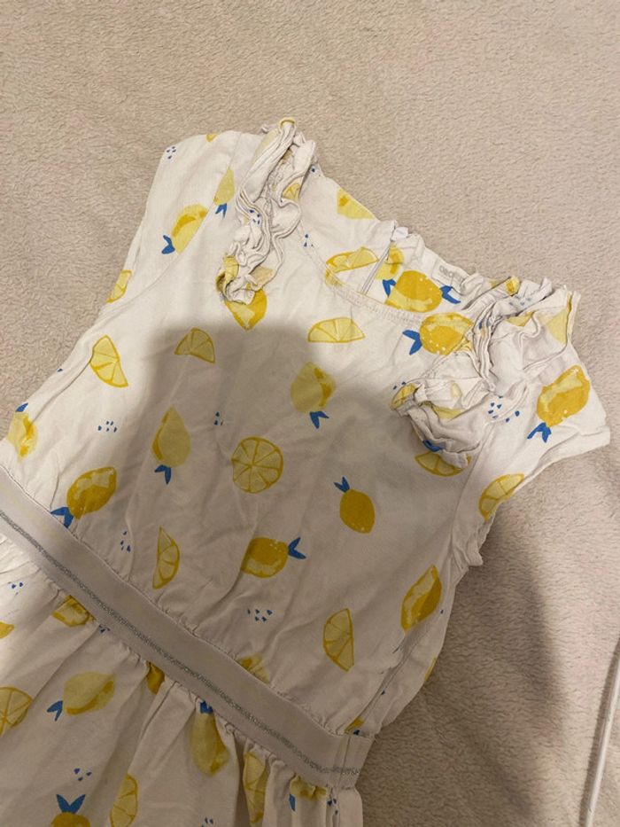 Robe citron taille 6 ans - photo numéro 2