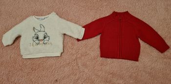 Lot pull + pull-over - 3 mois