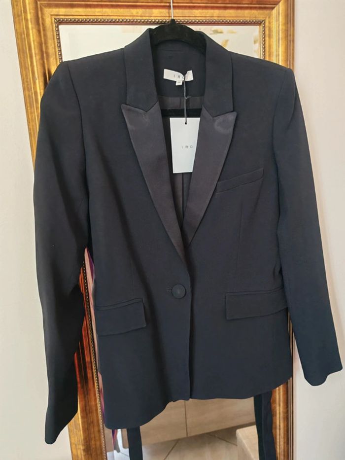 Blazer noir IRO neuf taille 36 - photo numéro 2