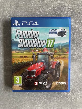 Jeu pour Sony PS4, Farming simulator 17 en français.