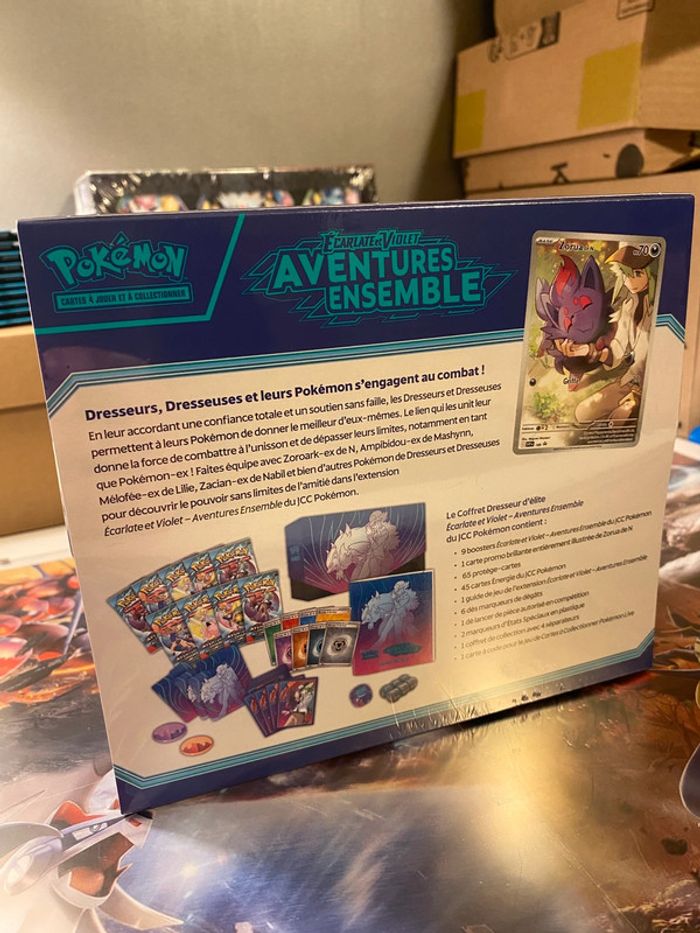 ETB pokémon EV09 aventures ensemble - photo numéro 5