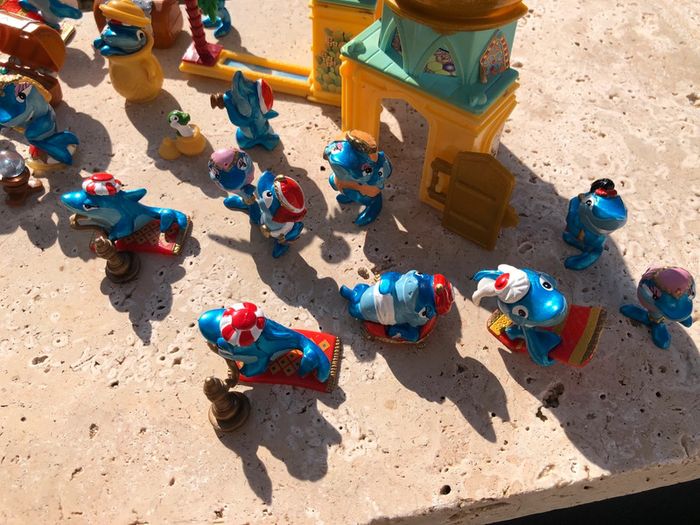 Figurines Kinder Surprise 1993 Les Squalibabas requins bleus - photo numéro 6