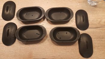 Lot de 4 soupières en silicone