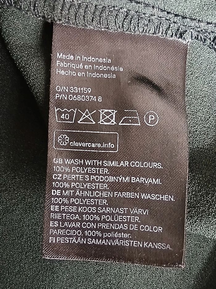 Blouse H&M vert foncé 36 - photo numéro 8