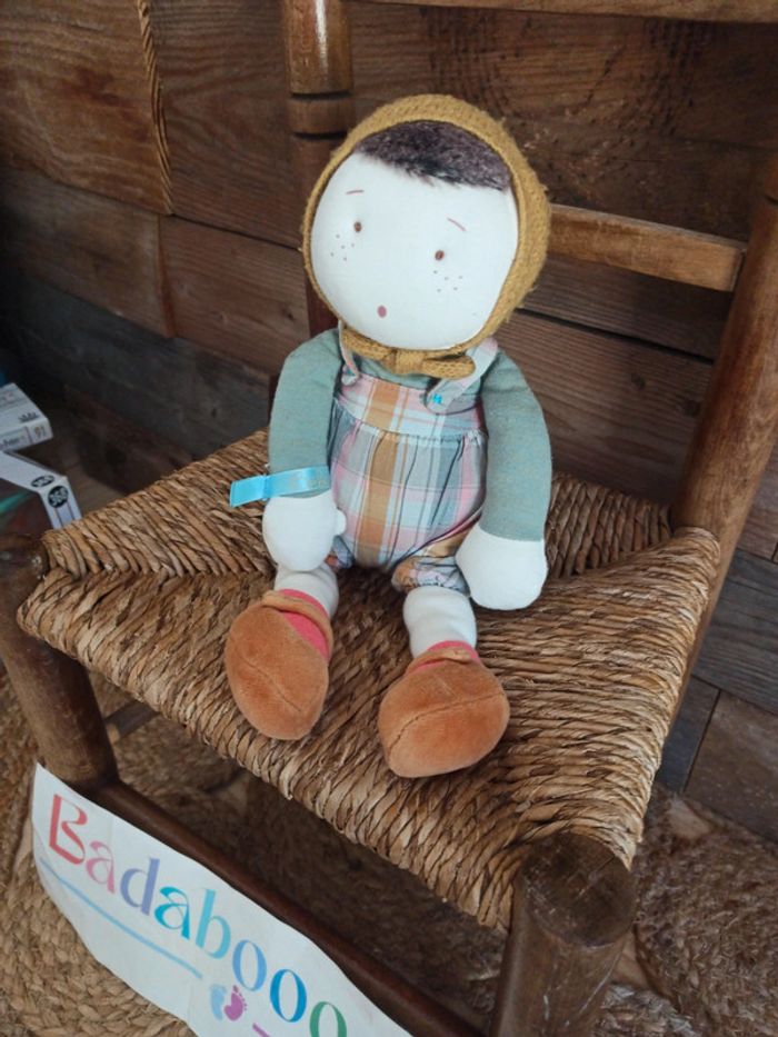 Peluche les coquettes moulin roty boy doll - photo numéro 3