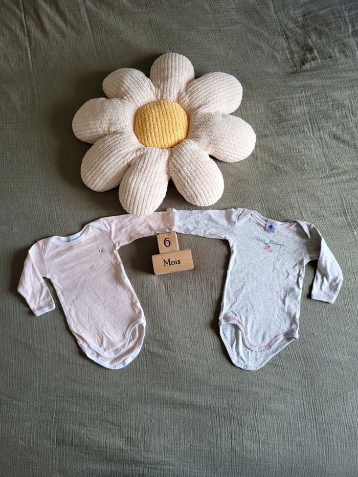 Lot affaires petit bateau fille 6 mois été - photo numéro 2