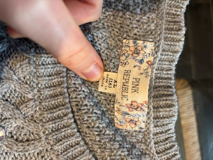 Pull Gris Sequins 16 ans - photo numéro 9