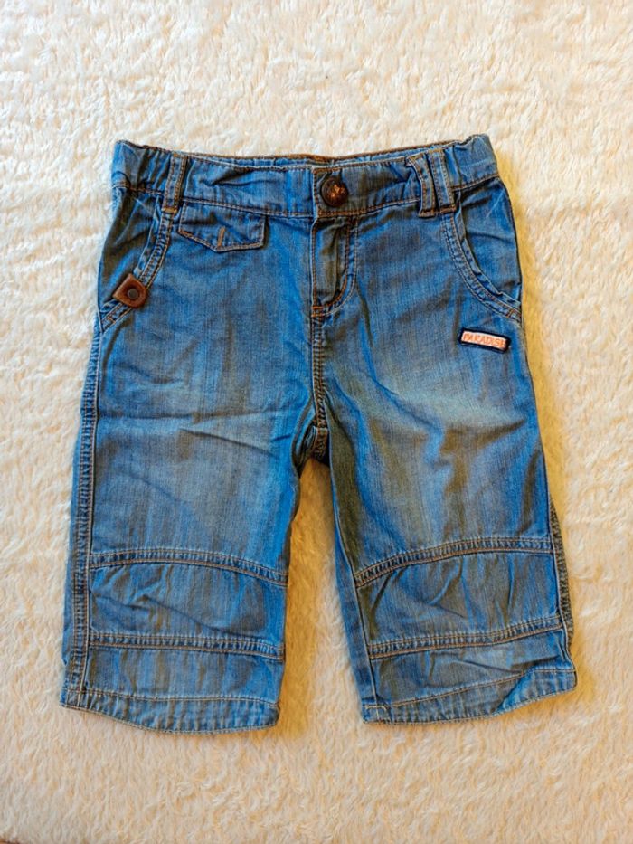 Bermuda en jean léger et souple Catimini en 6 ans