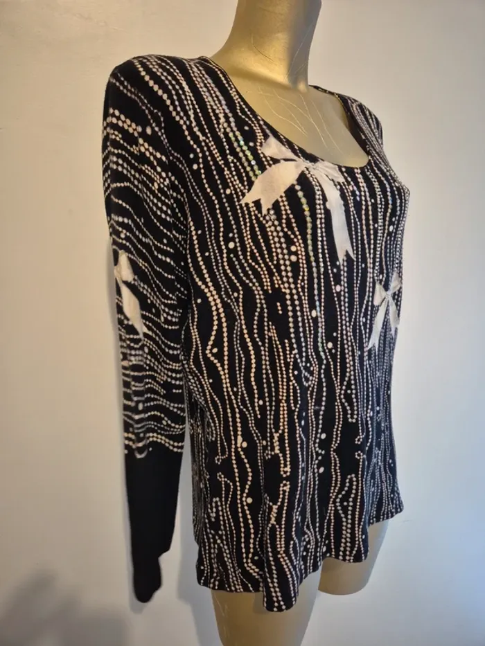 Pull noir taille L - photo numéro 4