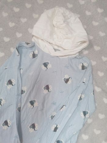 T-shirt manches longues à capuche garçon 12 ans