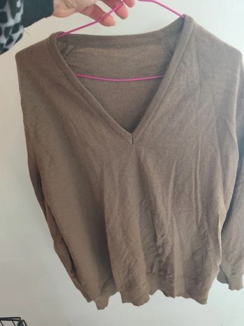 Pull marron clair