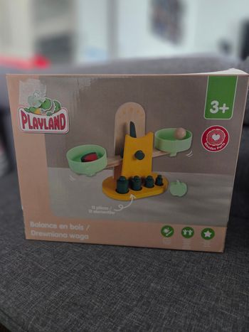 Balance en bois