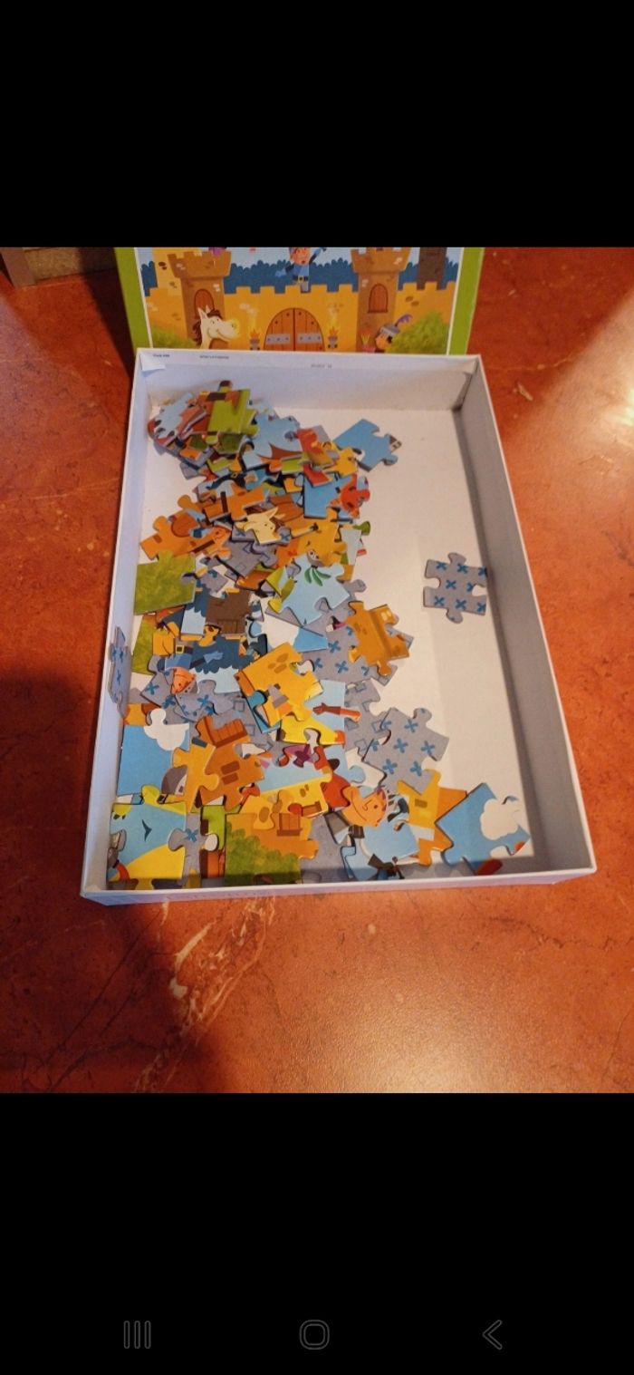 2 puzzles de chevaliers - photo numéro 2