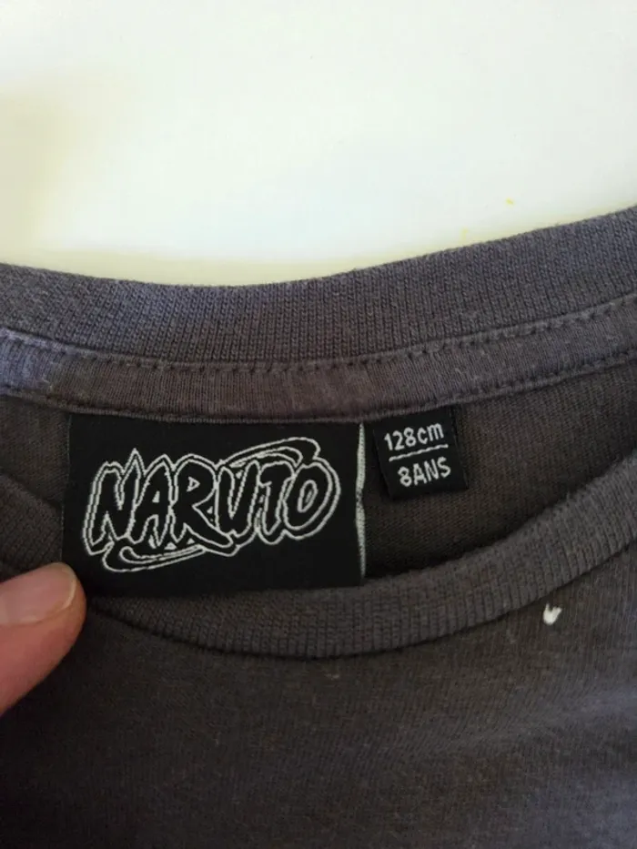 T-shirt garçon Naruto - photo numéro 3