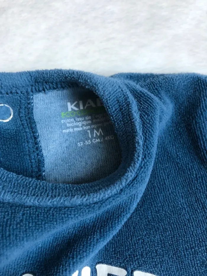 Pyjama marine super héros 1 pièce - Kiabi 1 mois - photo numéro 4