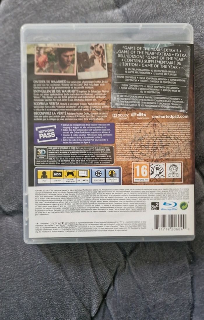 Uncharted 3 : Drake's Deception PS3 - photo numéro 4
