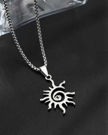 Collier Argenté Inoxydable
