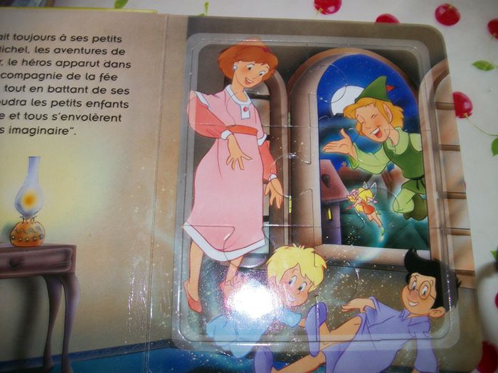 Livre puzzle peter pan - photo numéro 2