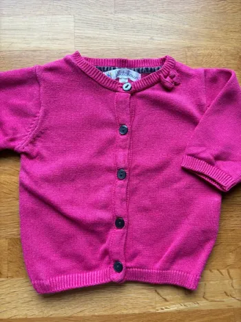 Gilet Kitchoun 1 mois fille