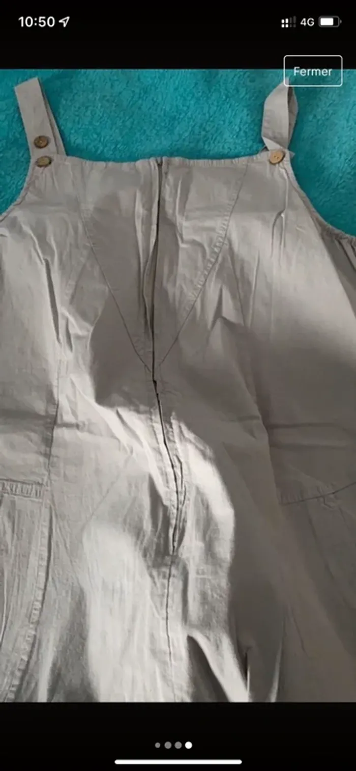 Robe taille 52 beige neuve - photo numéro 4