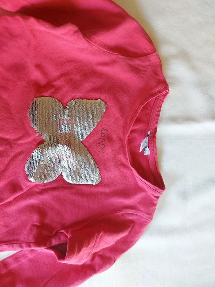 T-shirt ML fille okaidi - photo numéro 2