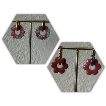 Lot 2 paires de Pampille interchangeable 