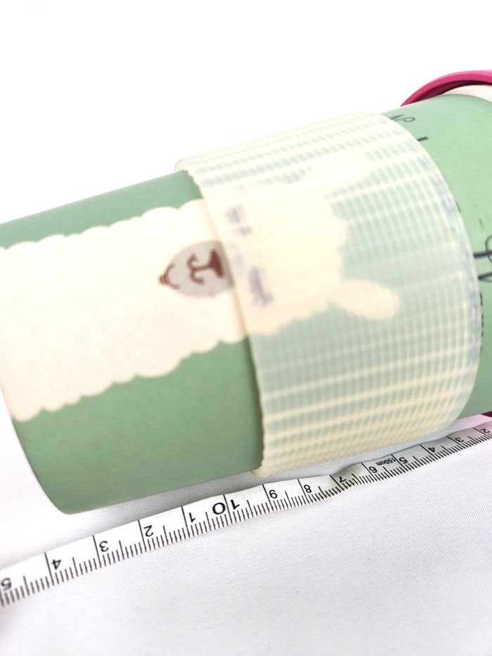 Mug réutilisable "No Drama Llama" Fibre de Bambou Rose & Vert - photo numéro 5