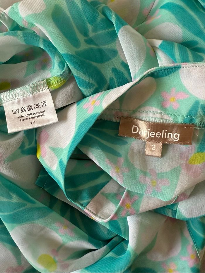 Paréo fleuri transparent Darjeeling - photo numéro 7