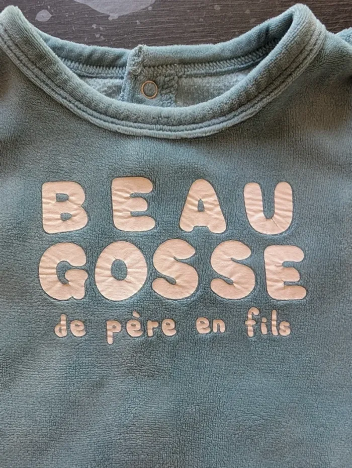 Pyjama beau gosse de père en fils - photo numéro 3