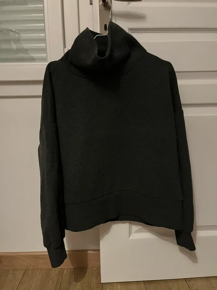 Pull col roulé