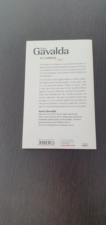 Je l'aimais