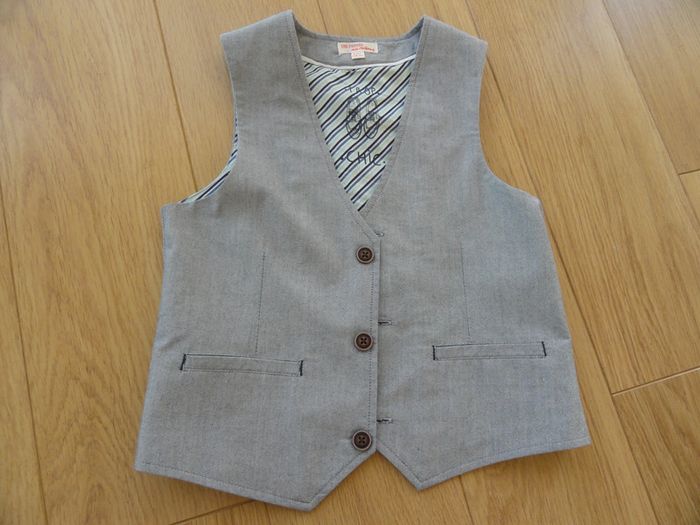 Ensemble veste pantalon chemise gilet en 6 ans - photo numéro 3