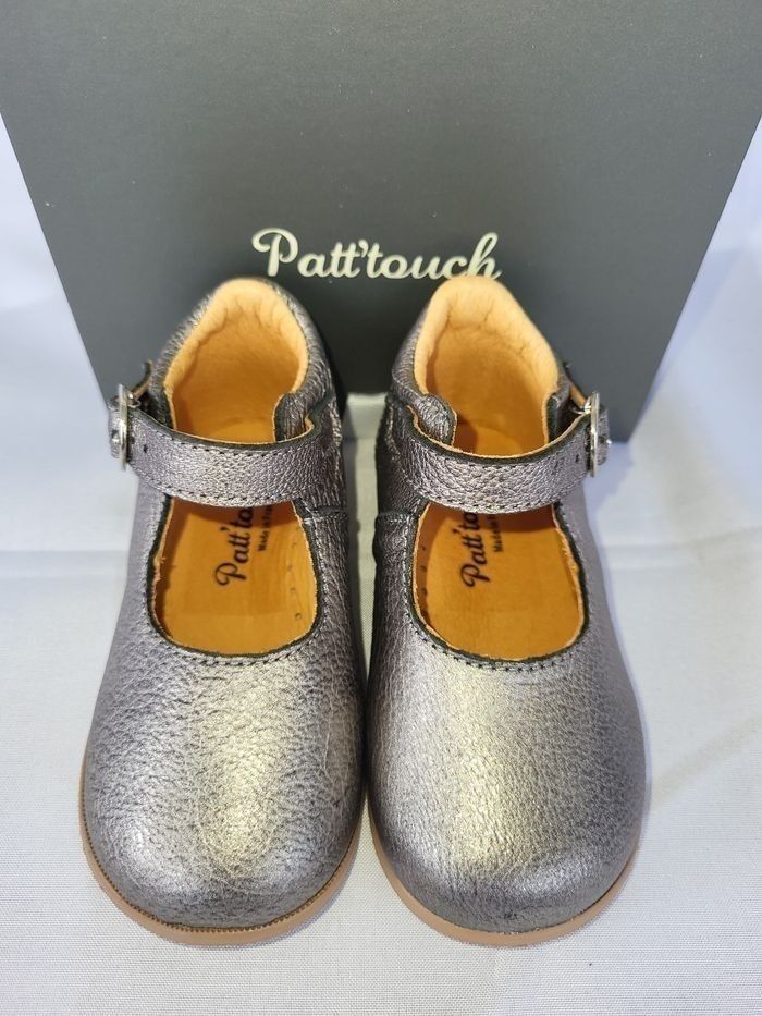 Chaussures en cuir argent Point 19 Made in France 🇨🇵 - photo numéro 2