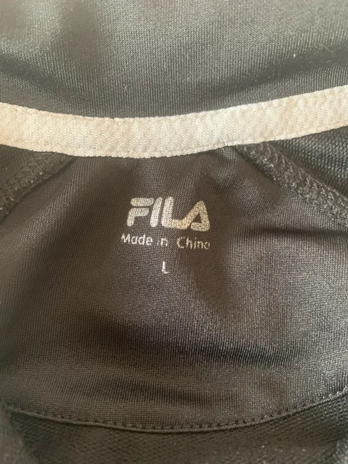 1/4 zip Fila Homme Taille L - photo numéro 3