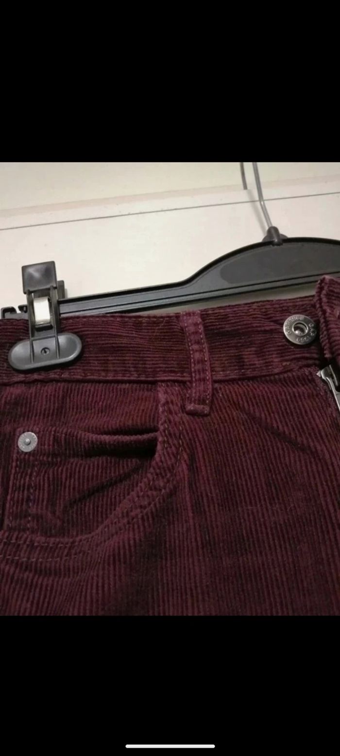 Pantalon Gap bordeaux. Taille 10 ans - photo numéro 3