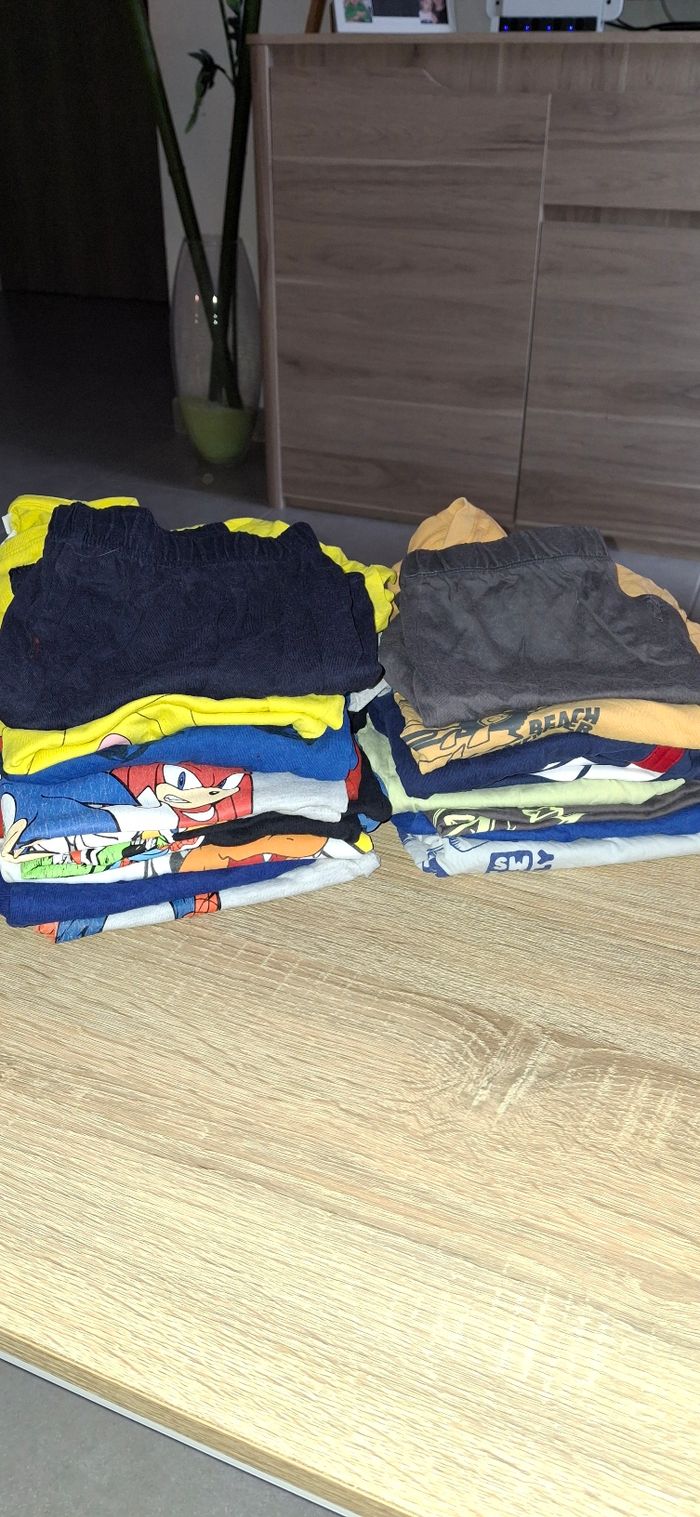 Lot de 9 pyjamas short ete garçon