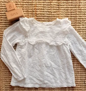 Blouse doublée Vertbaudet 8ans / 128cm