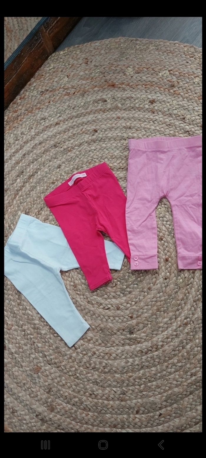 Lot pantalon bébé fille