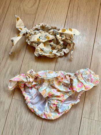 Lot de 2 culottes de bain 12 mois