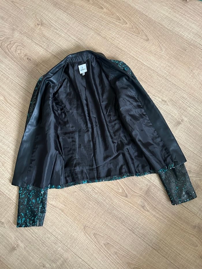 Blazer en sequins Kookai taille 36 comme neuf - photo numéro 8