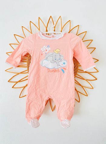 Pyjama mi saison Dumbo 3 mois Disney