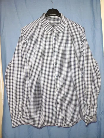 Chemise carreaux  Inextenso