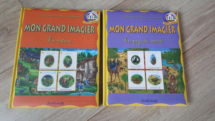 2 livres imagiers
