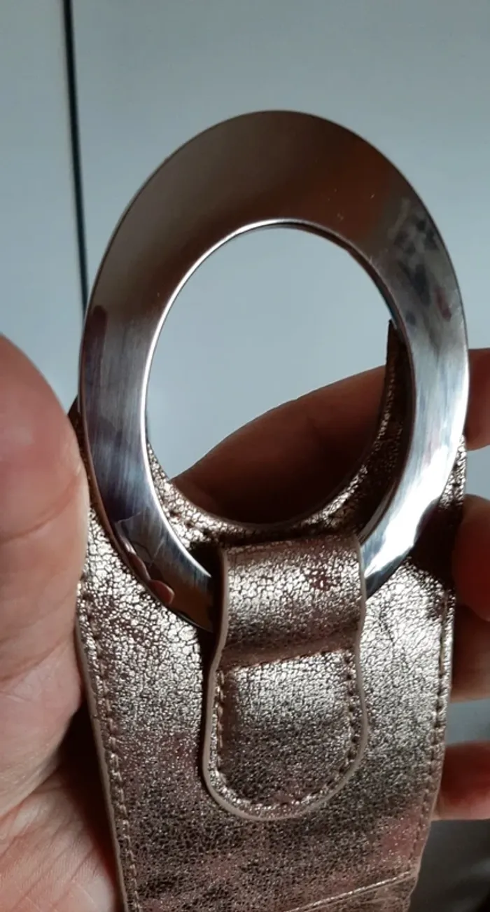 Ceinture élastique dorée - photo numéro 2