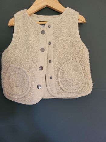 Veste sans manches fille ou garçon 