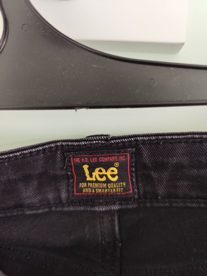 Pantalon jean noir femme Lee - photo numéro 3